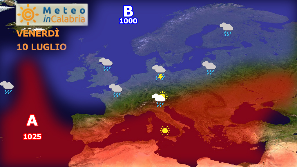 Fine settimana stabile e soleggiato