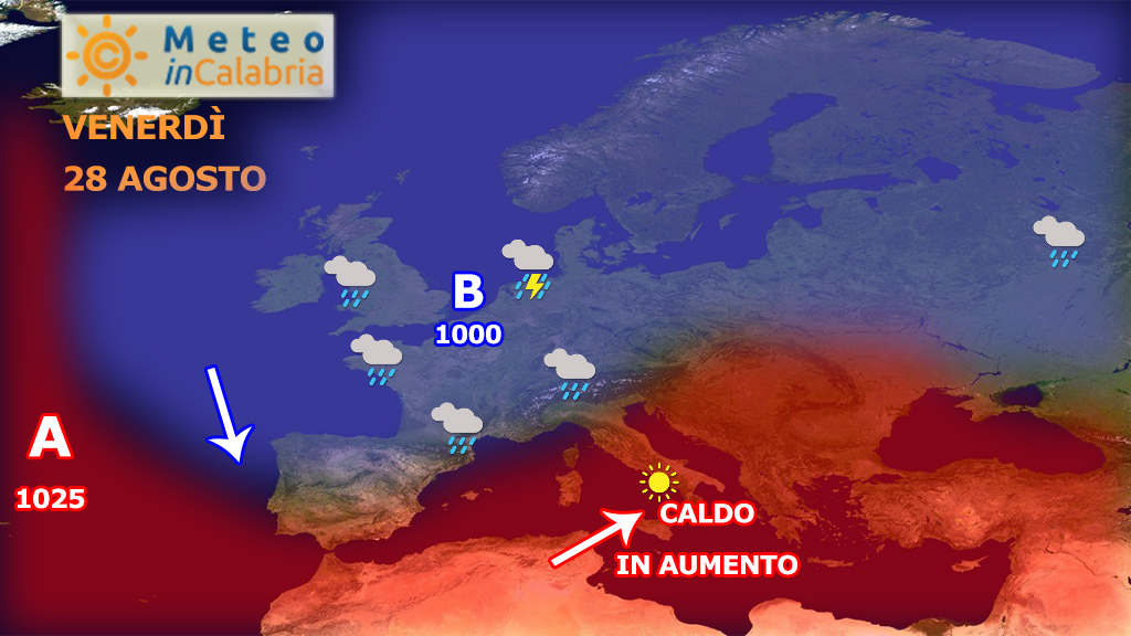 Ultimo week-end di agosto con caldo africano