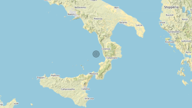 Terremoto Calabria 27-08-2020