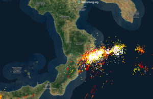 Il ciclone tropicale sfiora la Calabria