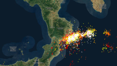 Il ciclone tropicale sfiora la Calabria