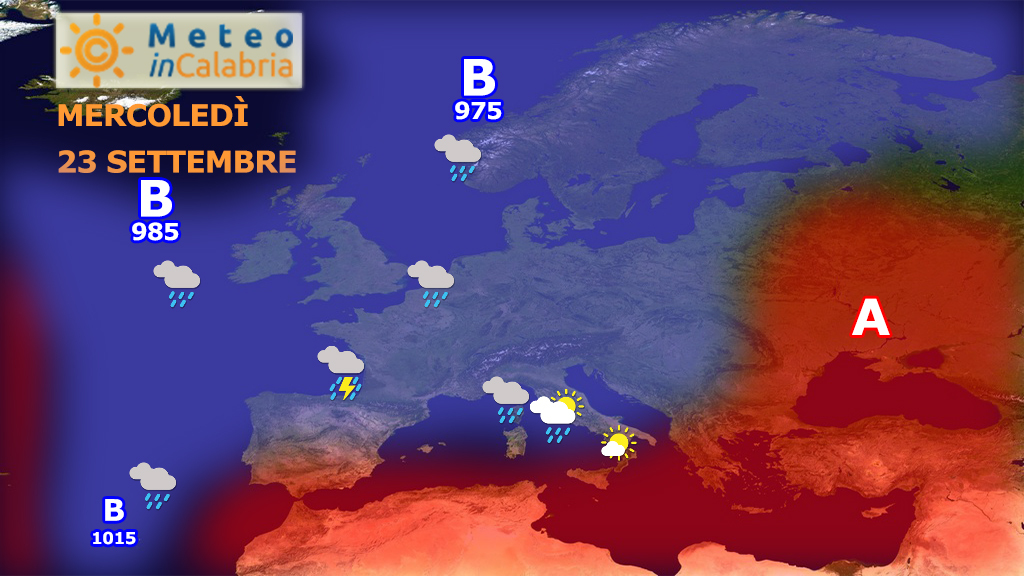 Ancora 48 ore di variabilità e caldo