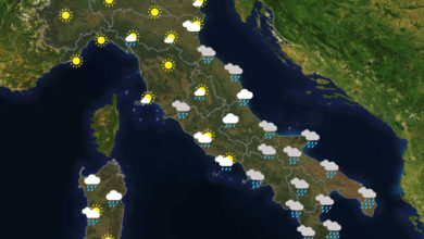 Previsioni del tempo in Italia per il giorno 12/10/2020