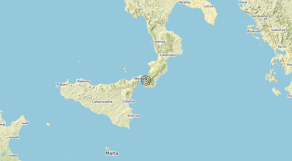 Terremoto Calabria 11-10-2020