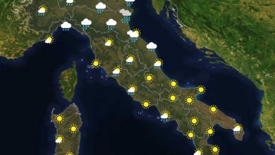 Previsioni del tempo in Italia per il giorno 27/08/2021