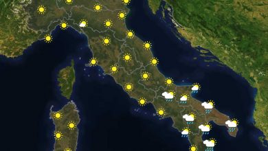 Previsioni del tempo in Italia per il giorno 05/09/2021