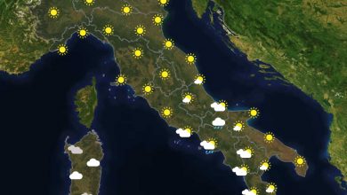 Previsioni del tempo in Italia per il giorno 08/09/2021