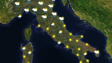 Previsioni del tempo in Italia per il giorno 19/09/2021