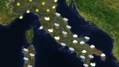Previsioni del tempo in Italia per il giorno 29/11/2021