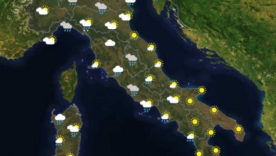 Previsioni del tempo in Italia per il giorno 01/12/2021