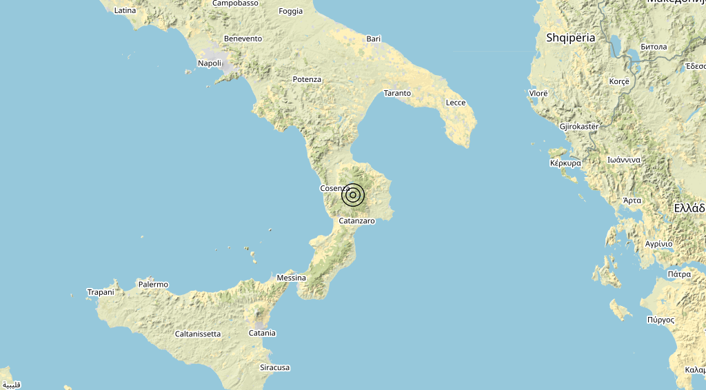 Terremoto 21-11-2021