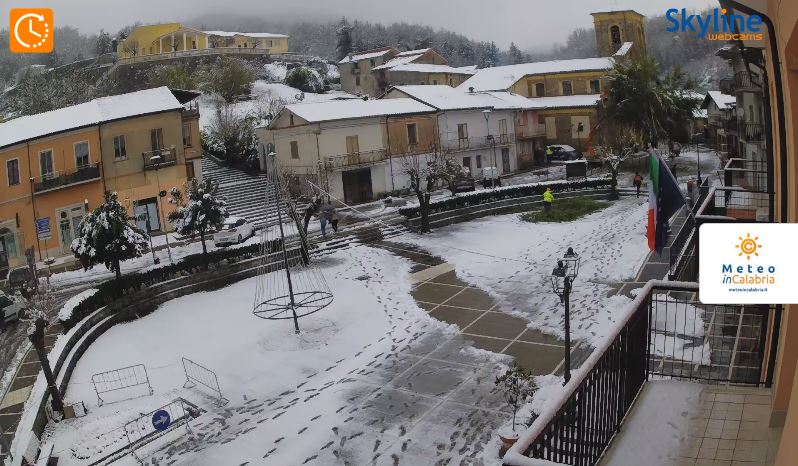 Deboli nevicate a quote molto basse