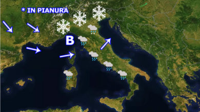 Meteo Italia: possibile neve in pianura per immacolata sul nord