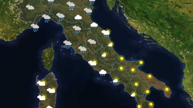 Previsioni del tempo in Italia per il giorno 24/12/2021