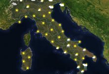 Previsioni del tempo in Italia per il giorno 29/01/2022