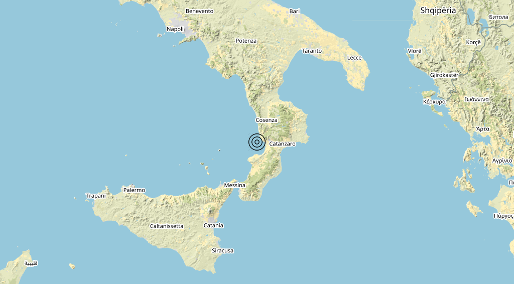 Terremoto 20-01-2022