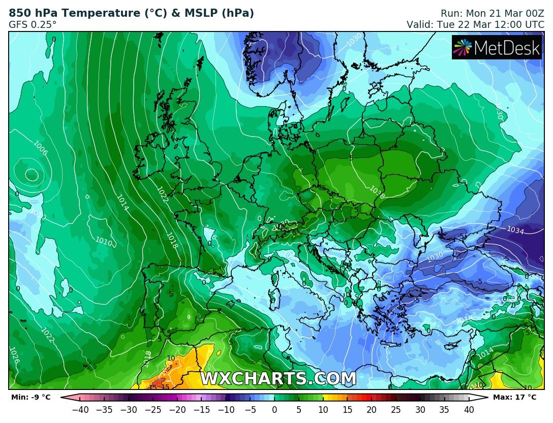 Meteo Italia: tempo stabile ma ancora freddo specie al sud