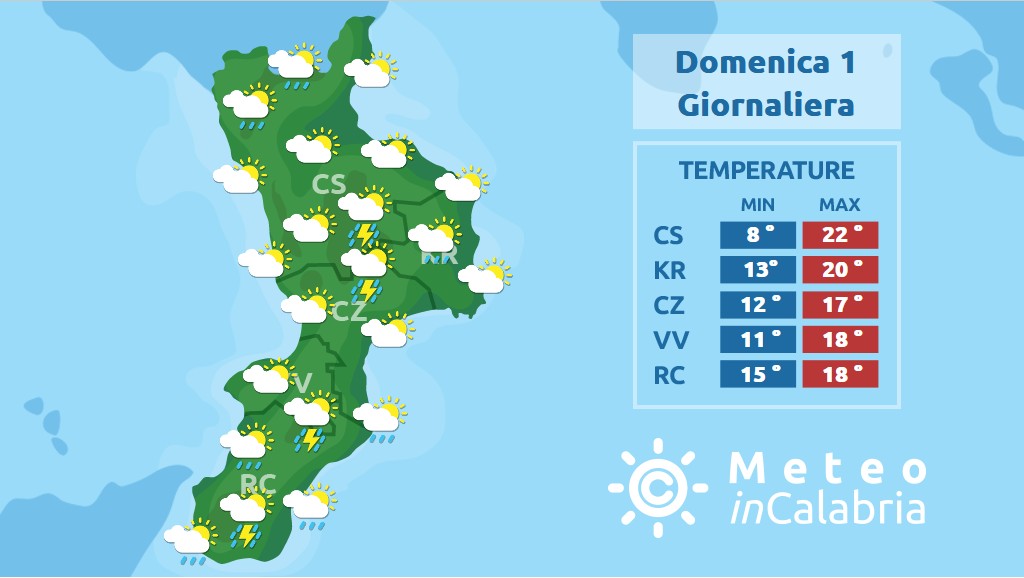 Instabilità pomeridiana sulle aree montuose