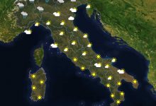 Previsioni del tempo in Italia per il giorno 24/05/2022