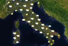 Previsioni del tempo in Italia per il giorno 25/05/2022
