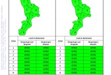Criticità idrogeologica-idraulica e temporali in Calabria 16-05-2022