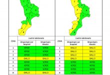Criticità idrogeologica-idraulica e temporali in Calabria 28-05-2022