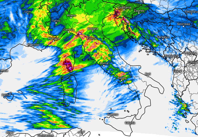 Meteo Italia: Si apre la porta Atlantica...