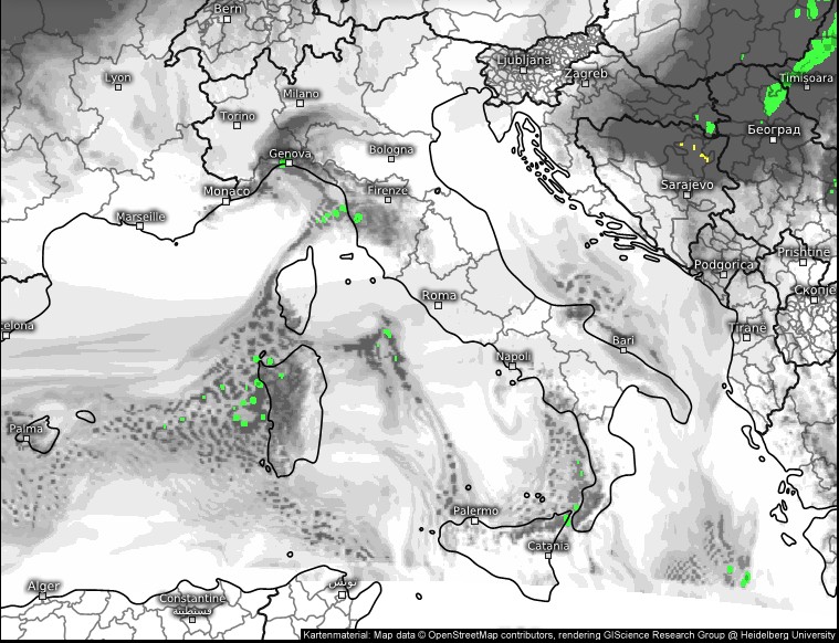 Meteo Italia: tempo stabile, mercoledì peggiora tra nordovest e centrali tirreniche.