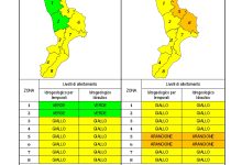 Criticità idrogeologica-idraulica e temporali in Calabria 29-11-2022