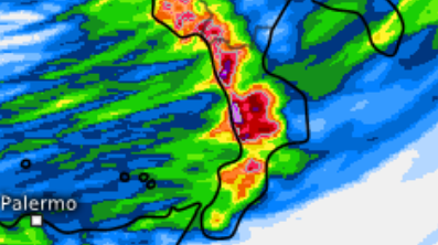 Fine settimana perturbato sulla Calabria