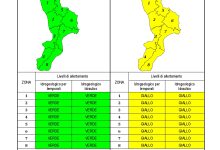 Criticità idrogeologica-idraulica e temporali in Calabria 02-12-2022