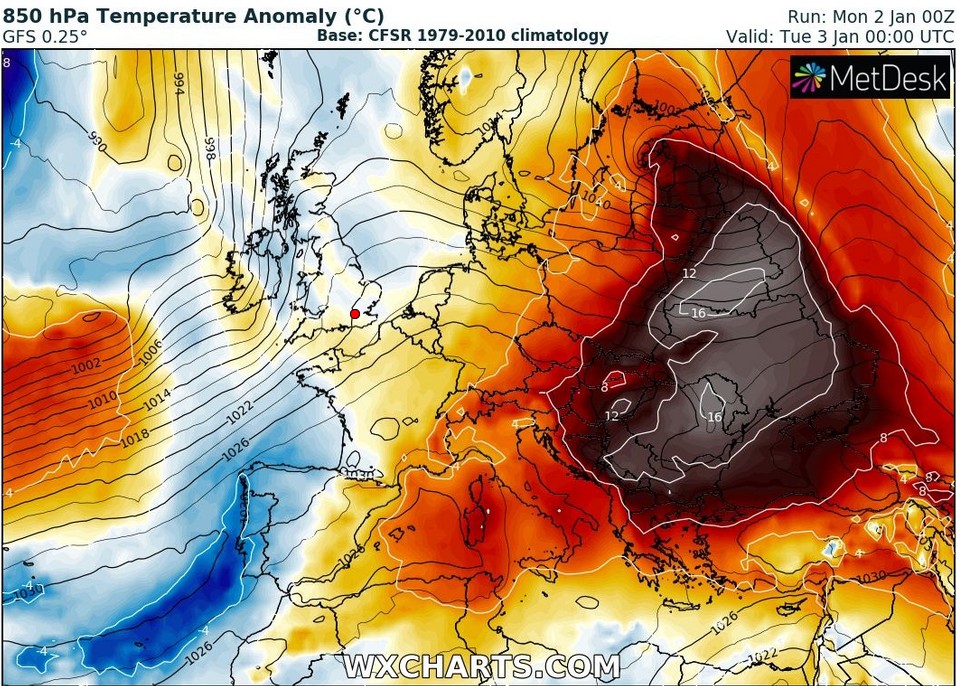 Meteo Italia: condizioni anticicloniche con nebbie estese