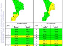 Criticità idrogeologica-idraulica e temporali in Calabria 20-03-2023