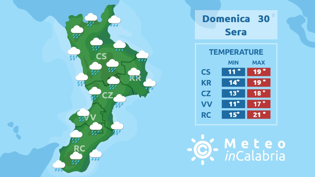 Imminente pronunciato peggioramento