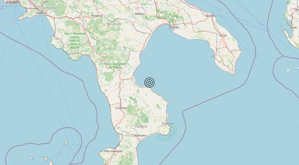 Terremoto 25-08-2023