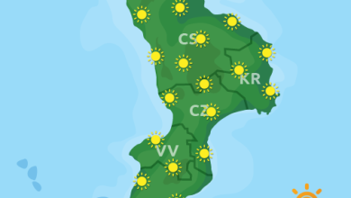 Previsioni Meteo Calabria 11-09-2023