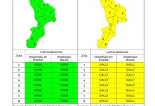 Criticità idrogeologica-idraulica e temporali in Calabria 28-09-2023