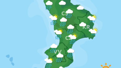 Previsioni Meteo Calabria 12-11-2023
