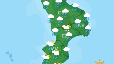 Previsioni Meteo Calabria 25-11-2023