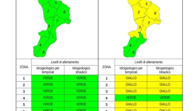 Criticità idrogeologica-idraulica e temporali in Calabria 27-11-2023